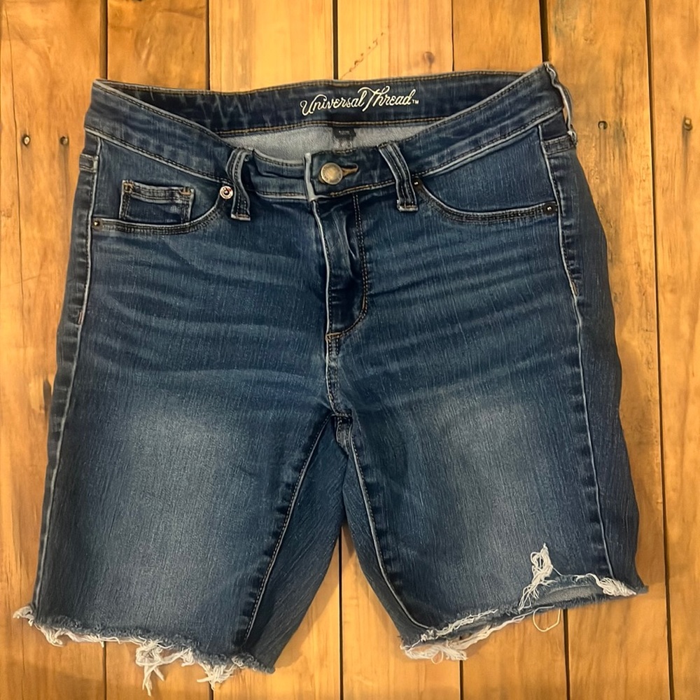 UNIVERSAL THREAD - SHORTS denim cutoffs - size 4